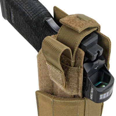 Coldres tático bege para arma com mira holográfica MRO-LW