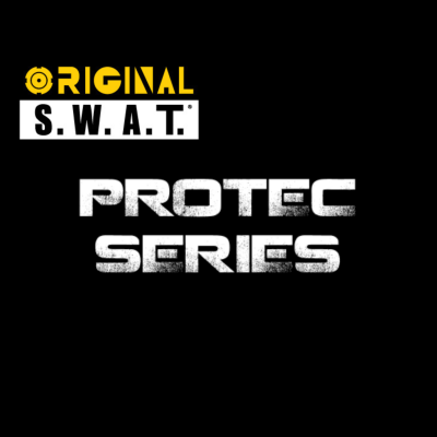 Logo ORIGINAL S. W. A. T. e PROTEC SERIES em fundo preto
