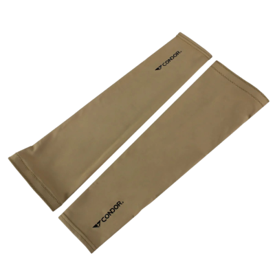 Par de mangas de proteção bege com logo CONDOR