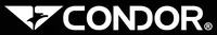 Logotipo CONDOR em branco sobre fundo preto