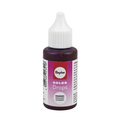 Frasco de tinta líquida roxa Rayher Color Drops Blackberry