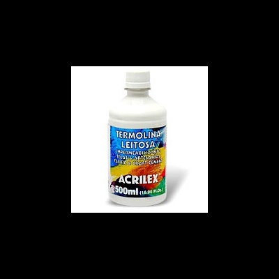 Frasco de tinta Acrilex Termolina Leitosa 500 ml