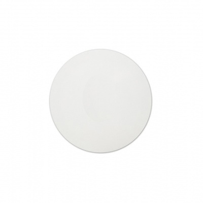 Prato redondo branco simples
