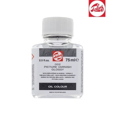 Frasco de verniz para pintura Talens Picture Varnish Glossy 75 ml