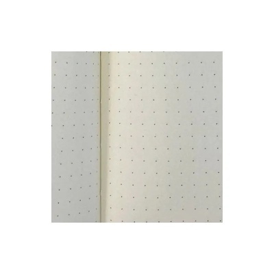 Folhas de caderno com padrão de pontos