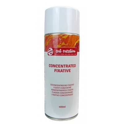 Frasco branco de spray concentrado fixador Art Creation