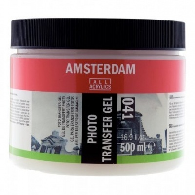 Frasco de gel para transferência de fotos AMSTERDAM PHOTO TRANSFER GEL 500 ml