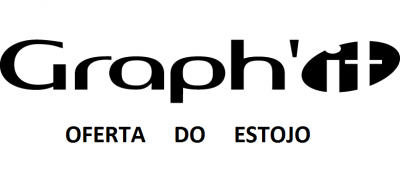 Logotipo Graph'it com texto Oferta do Estojo