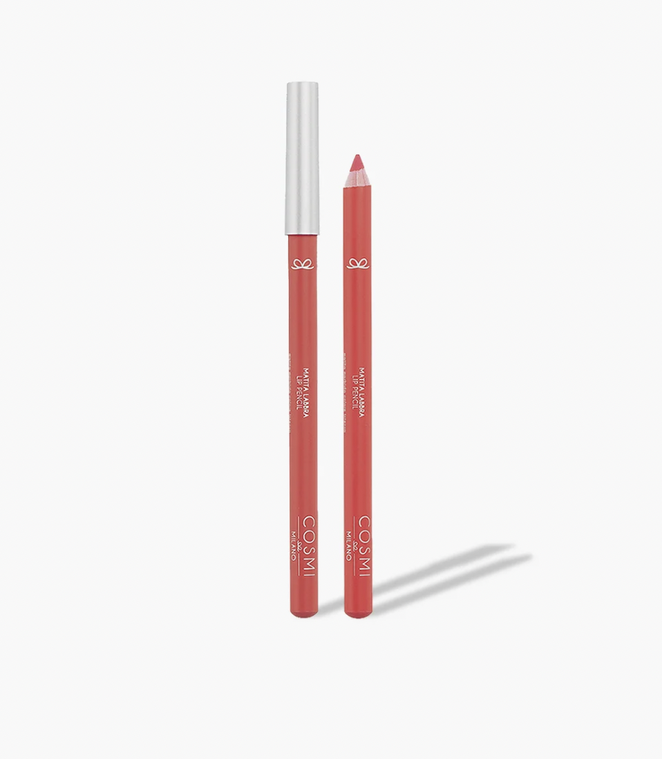 Lápis de Lábios 113 Dois lápis de lábios cor de rosa antigo com tampa branca