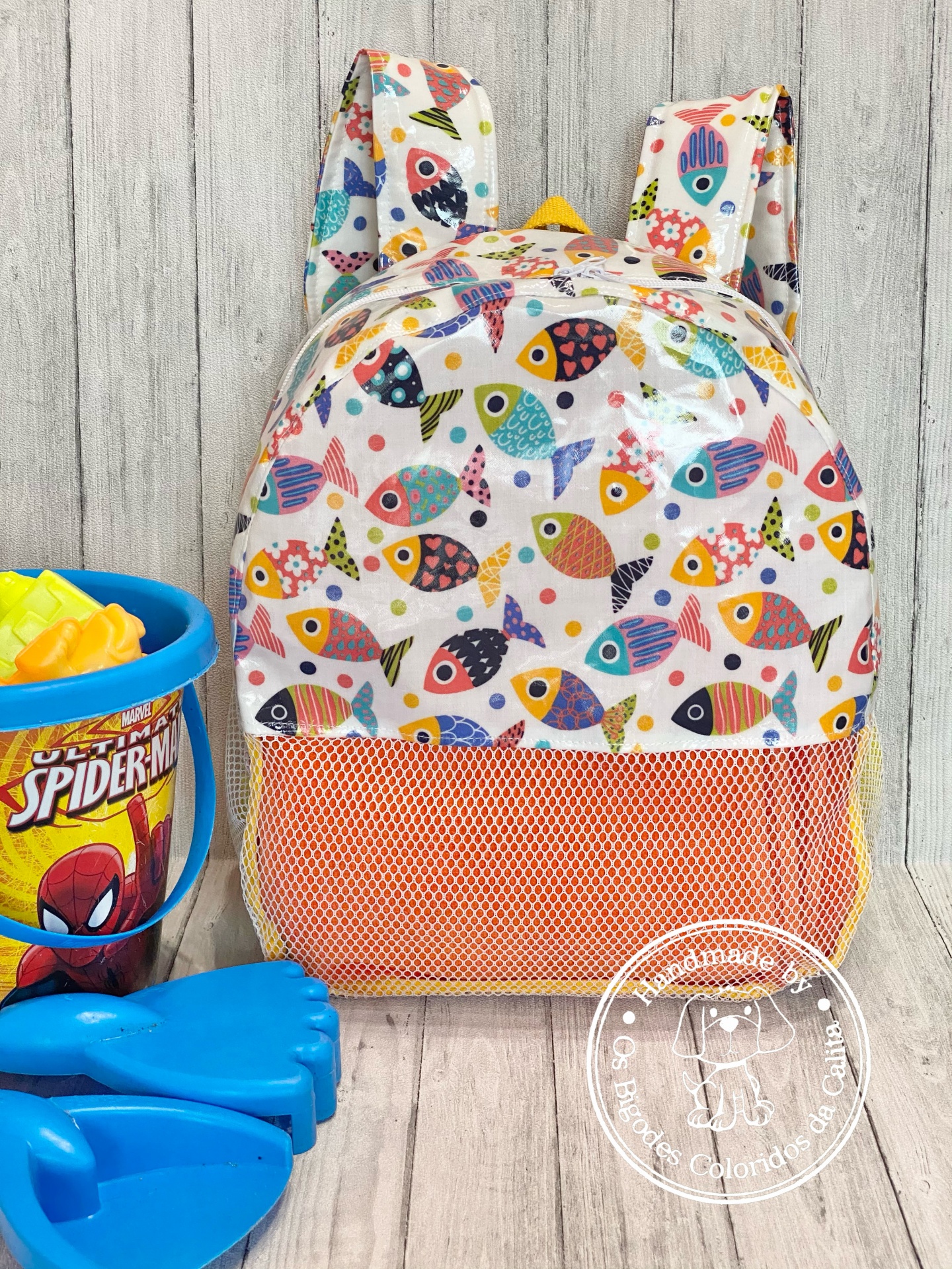 Mochila de Praia Peixes