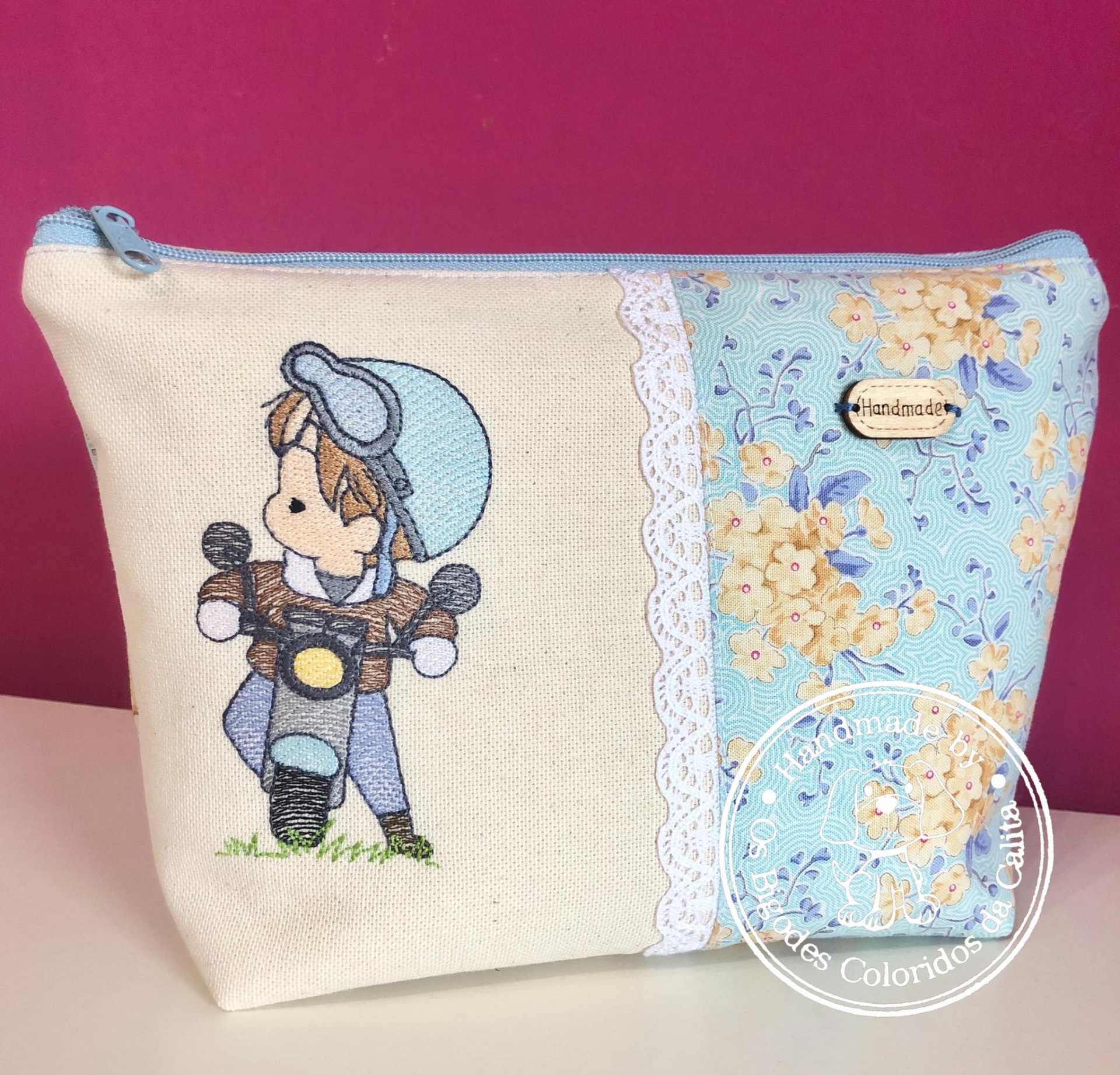 Necessaire Menino de Moto