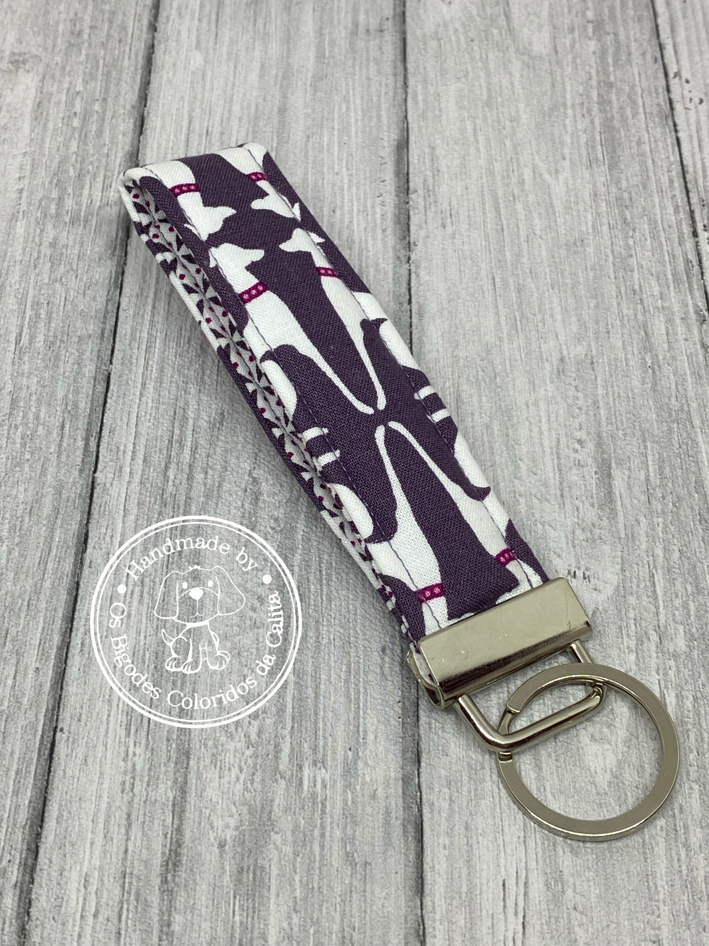 Porta-chaves Curto Cães