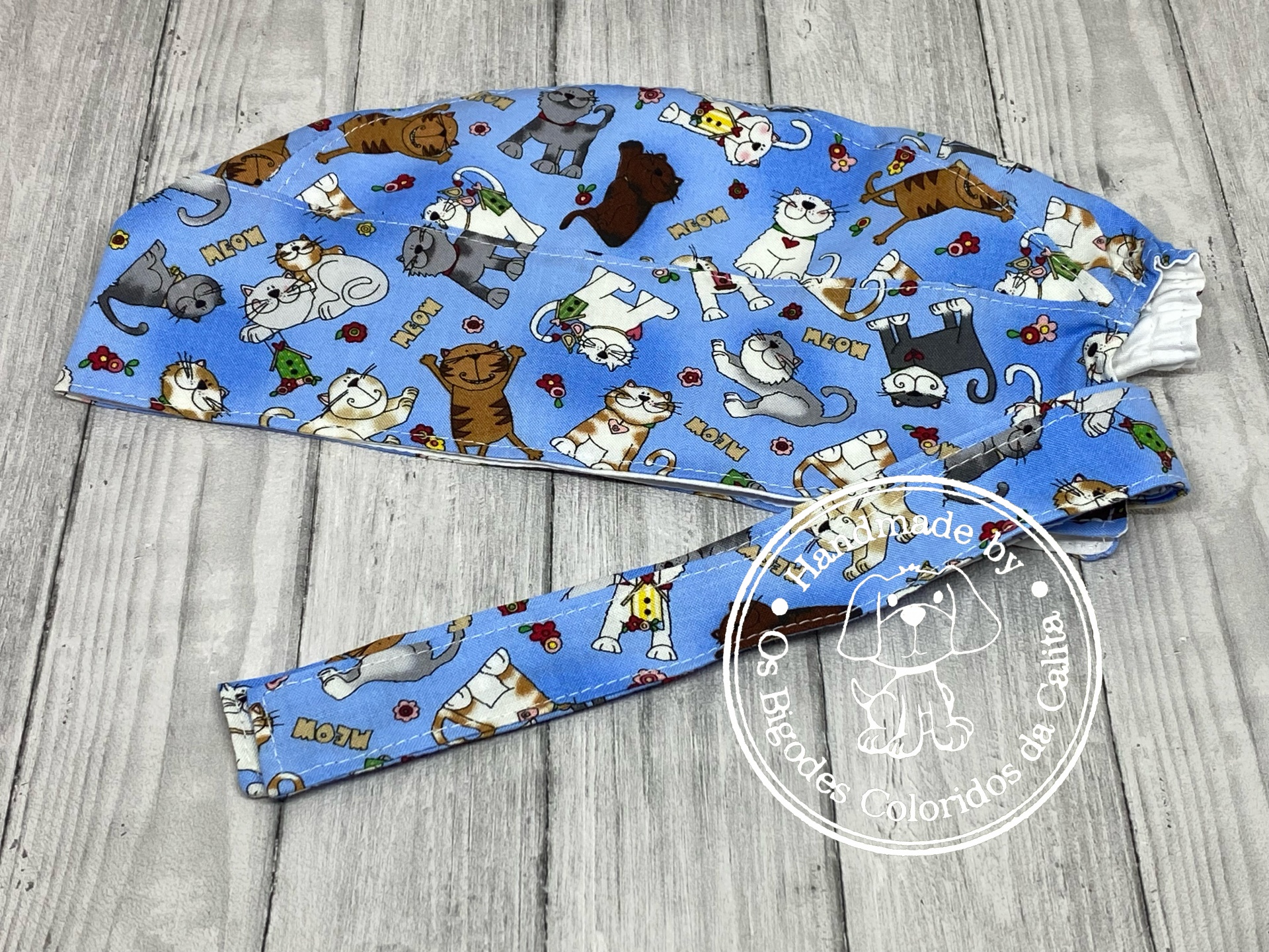 Touca Cirúrgica Vet Azul