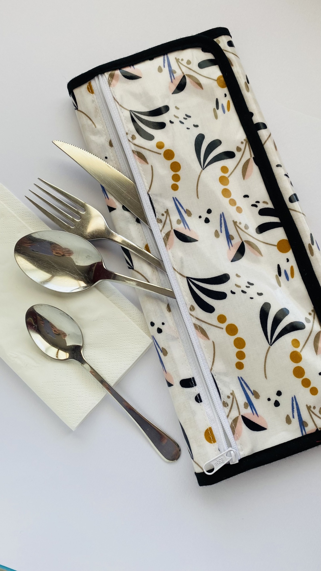 Individual de Refeição com porta talheres #003