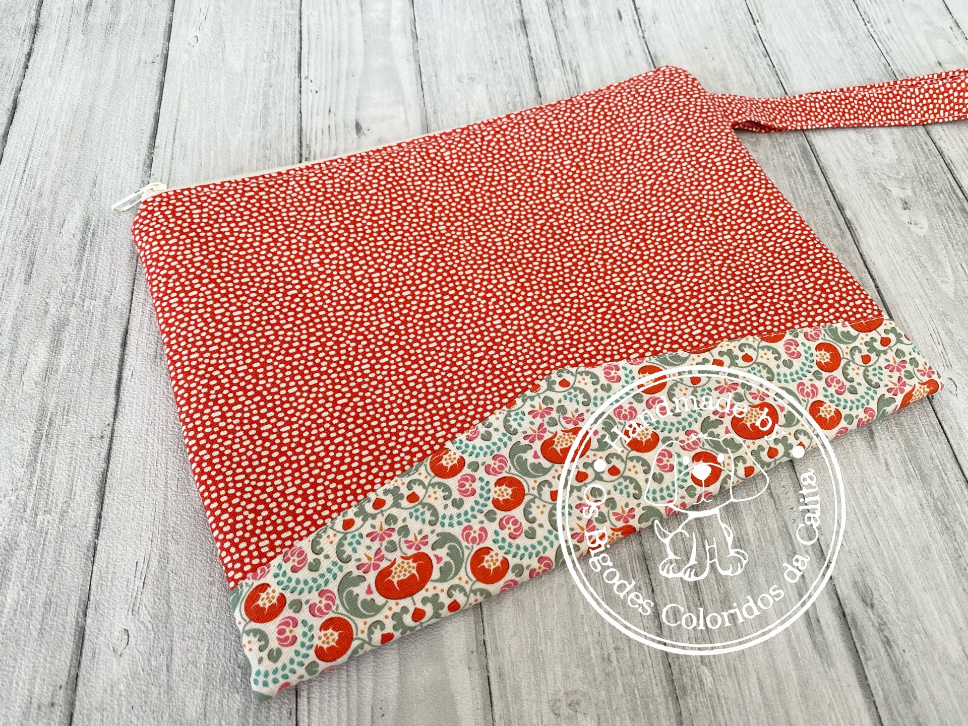 Bolsa de Mão Tilda Salpicos Laranja II