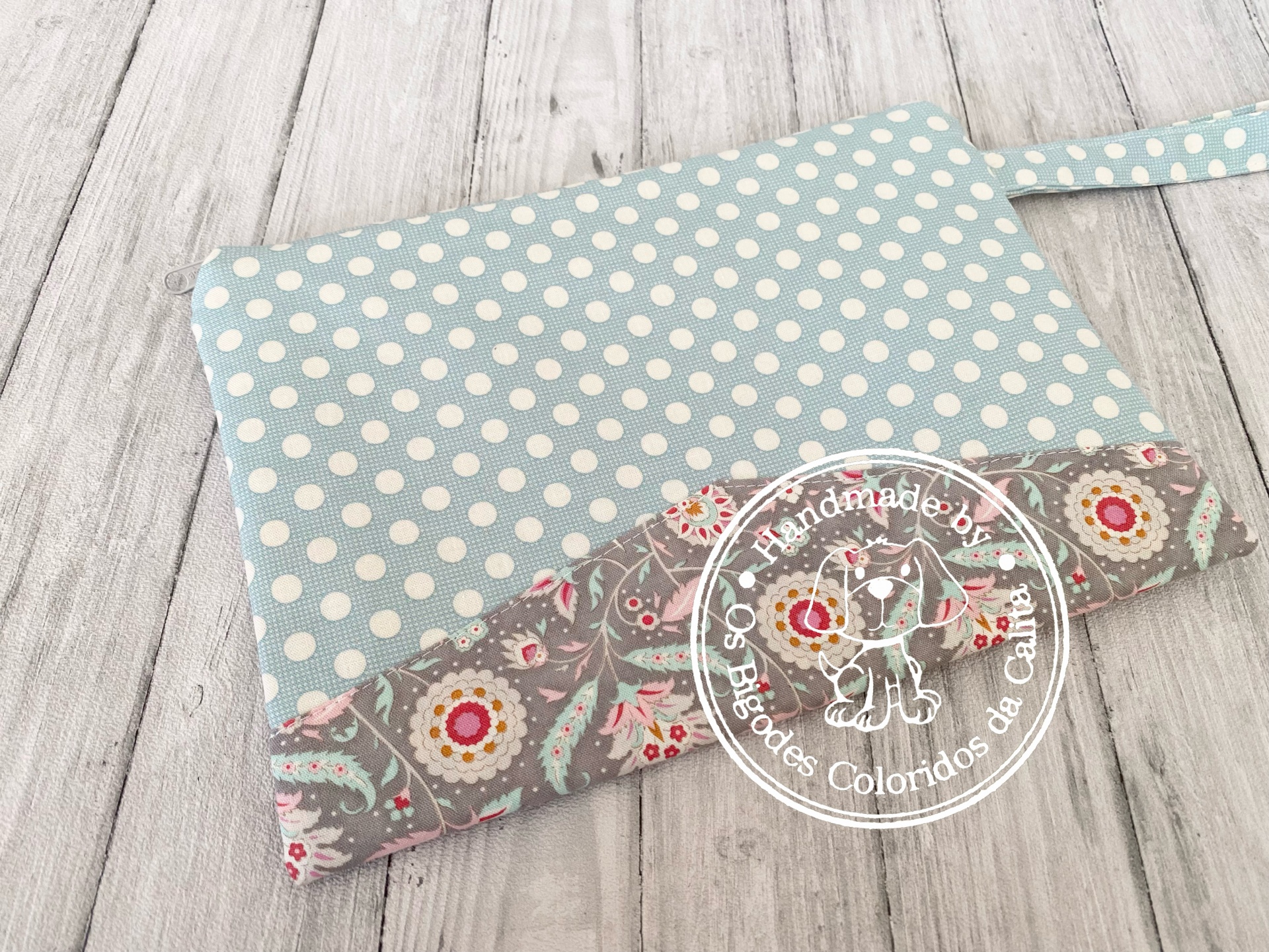 Bolsa de Mão Tilda Aqua Dots