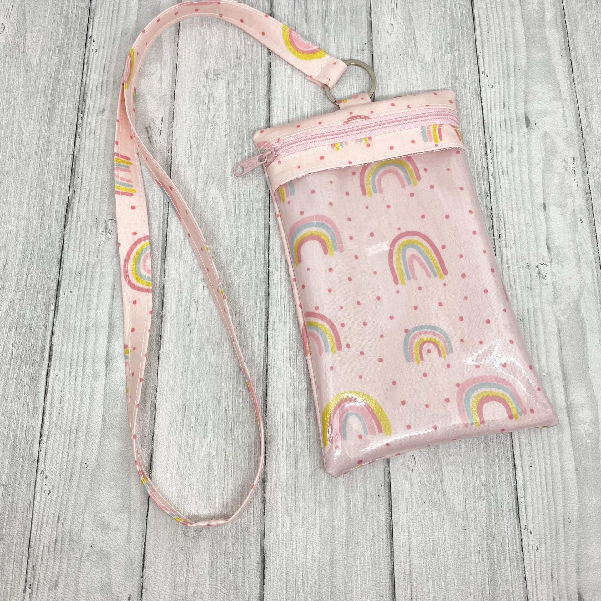 Bolsas Telemóvel Glitter Rainbow