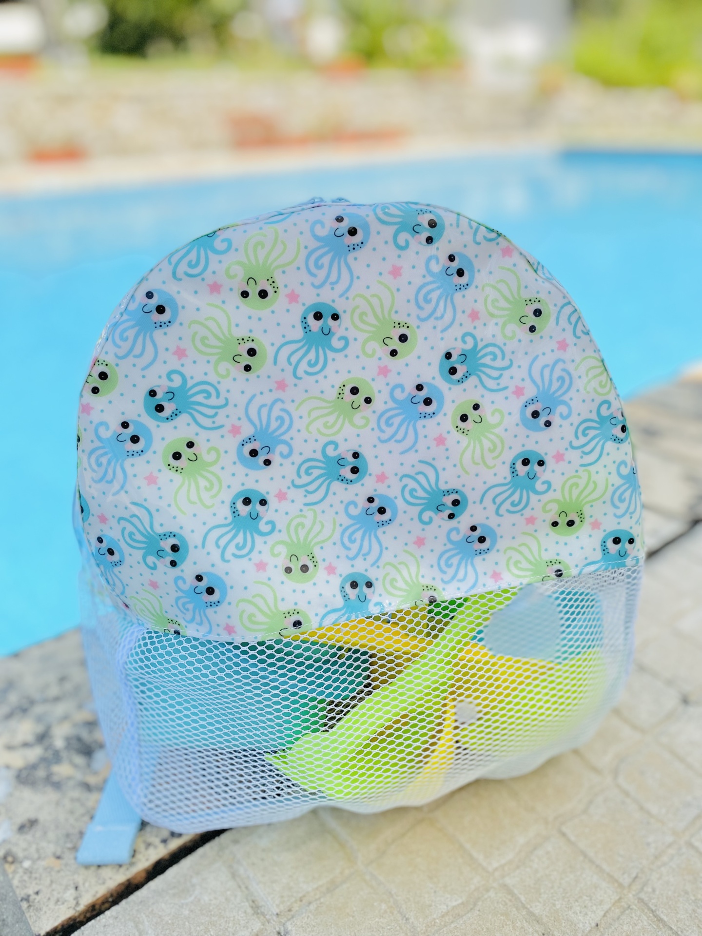 Mochila de Praia Polvos Coloridos