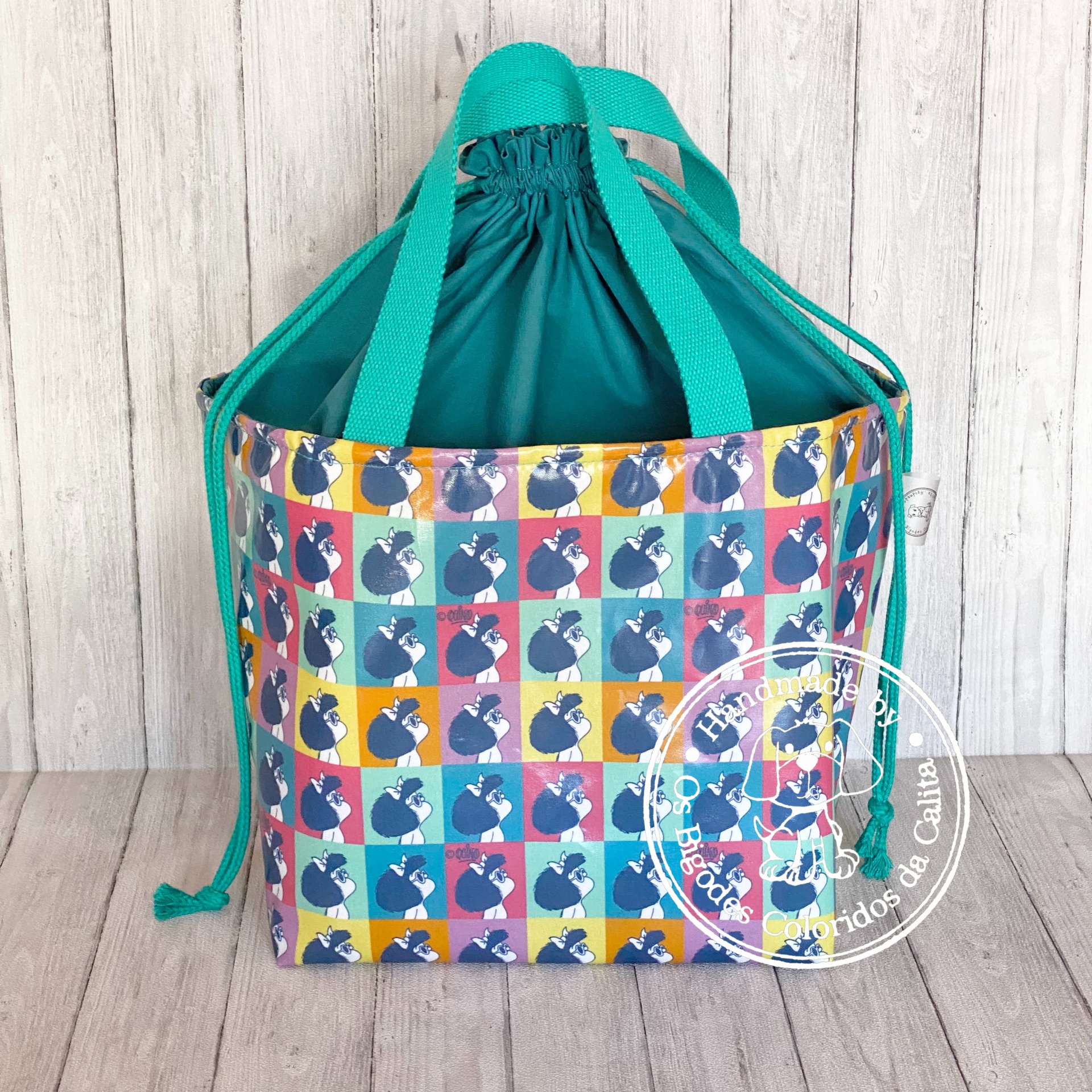 Lancheira Quadrada Mafalda POP