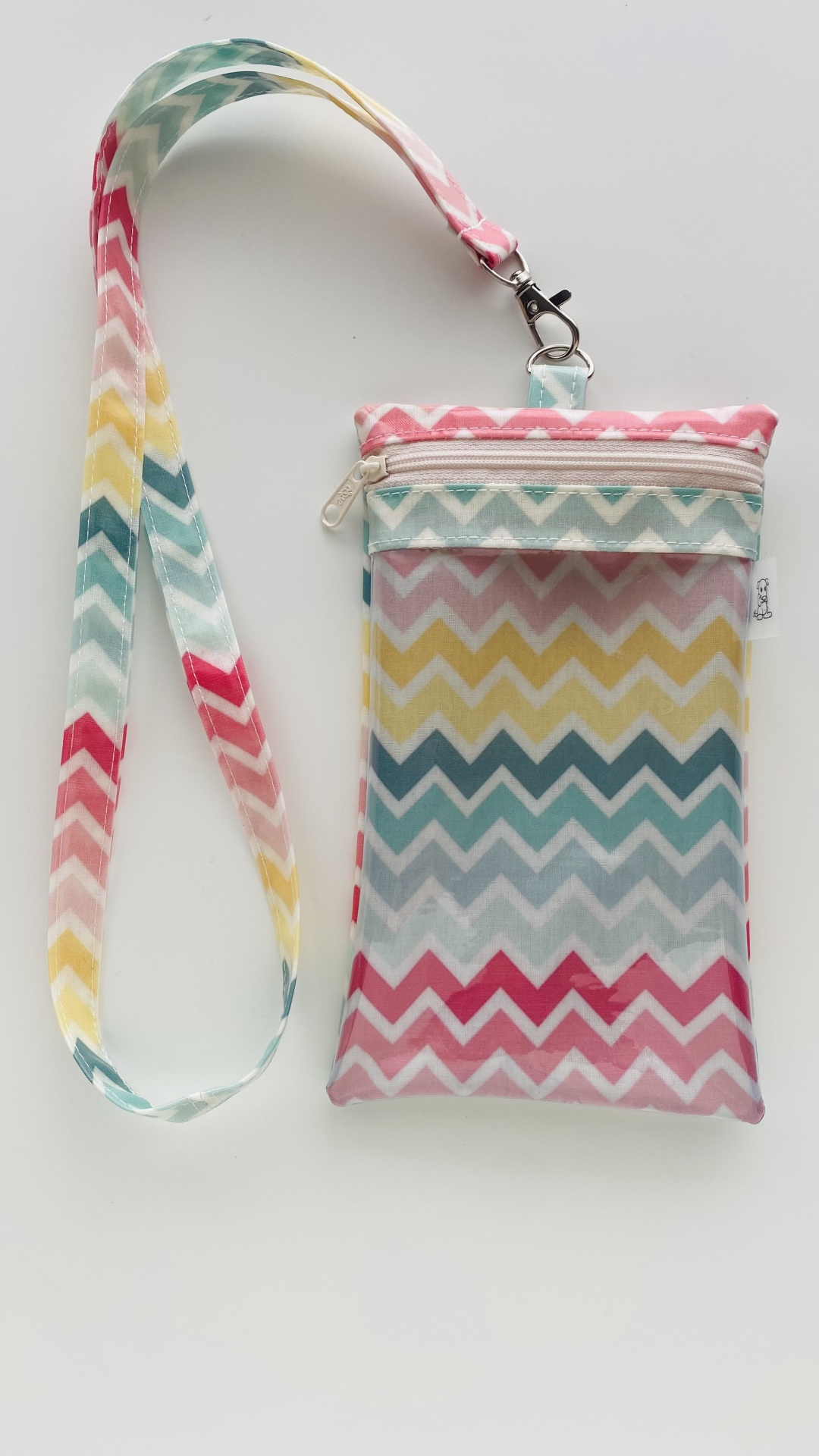 Bolsa Telemóvel Chevron às Cores