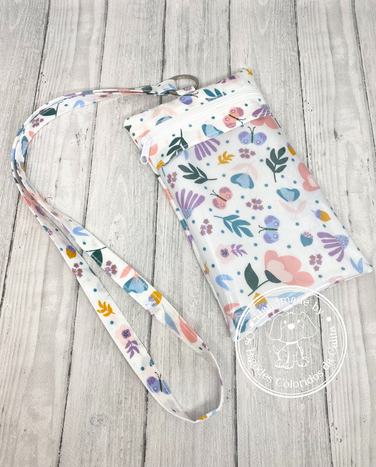 Bolsa Flores Brancas