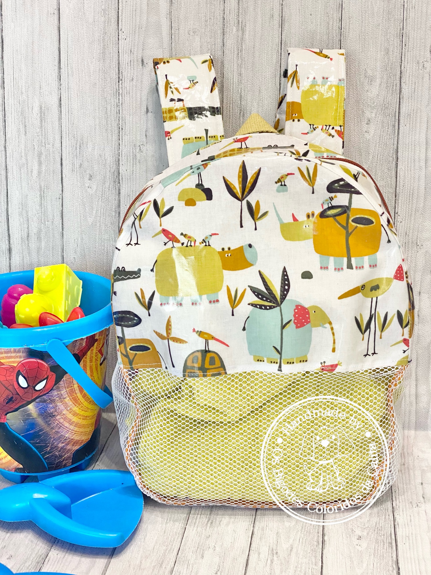 Mochila de Praia Jungle Animals