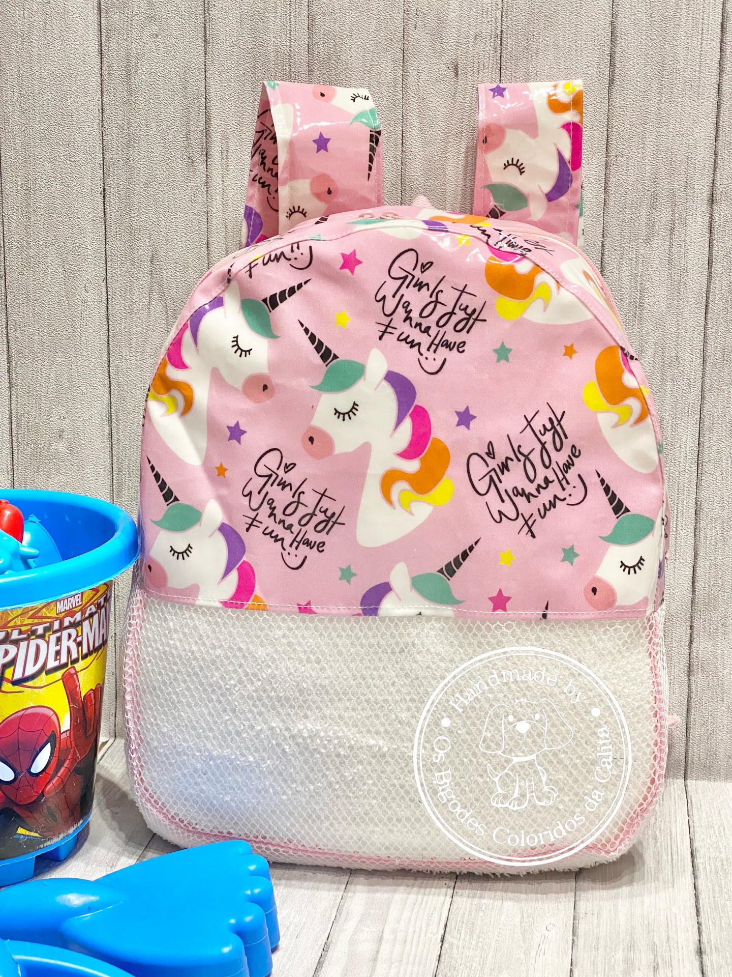 Mochila de Praia Unicórnio