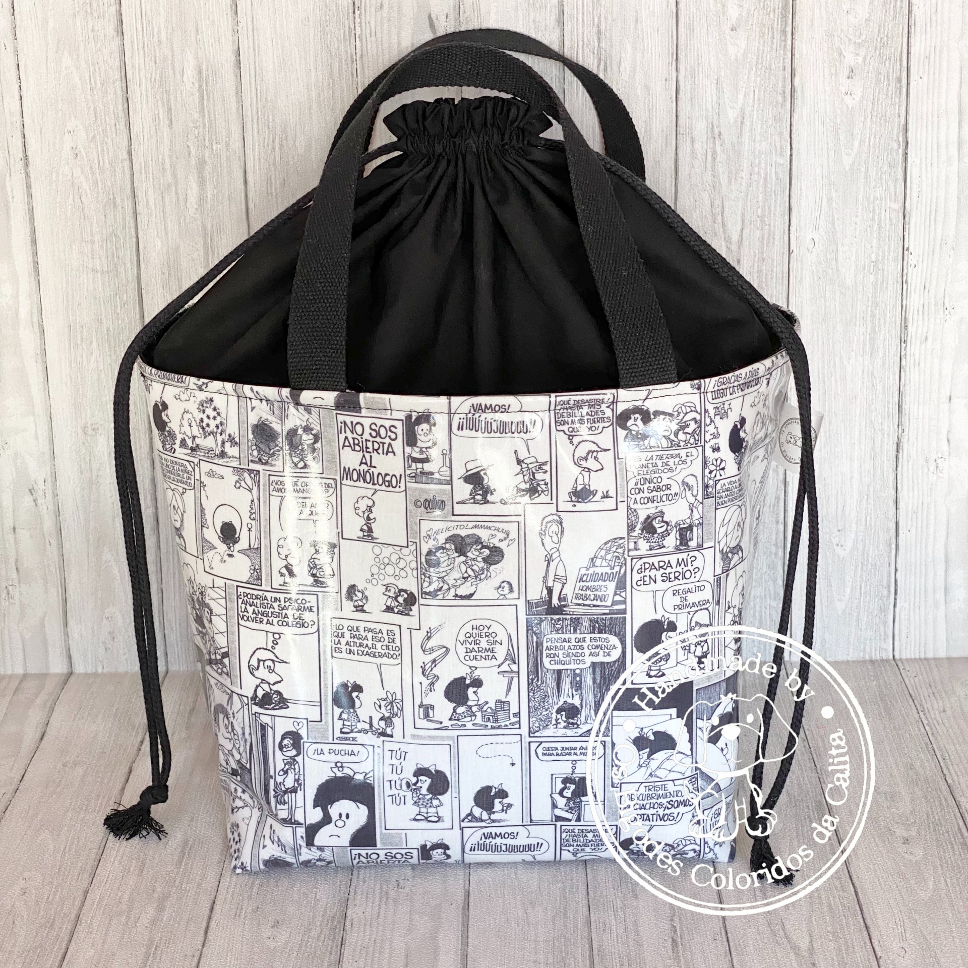 Lancheira Quadrada Mafalda BD