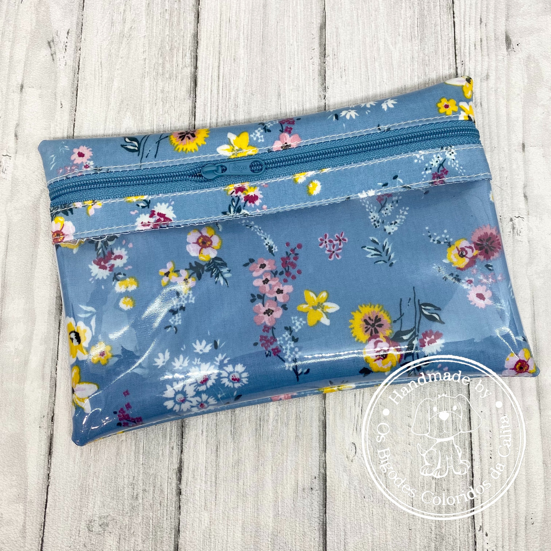 Bolsa Blue Wild Flowers