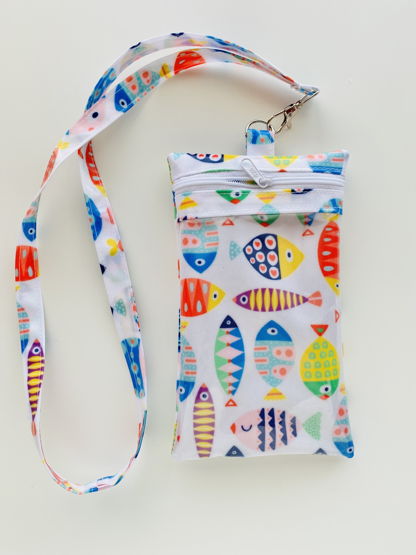 Bolsa Telemóvel Peixes Coloridos