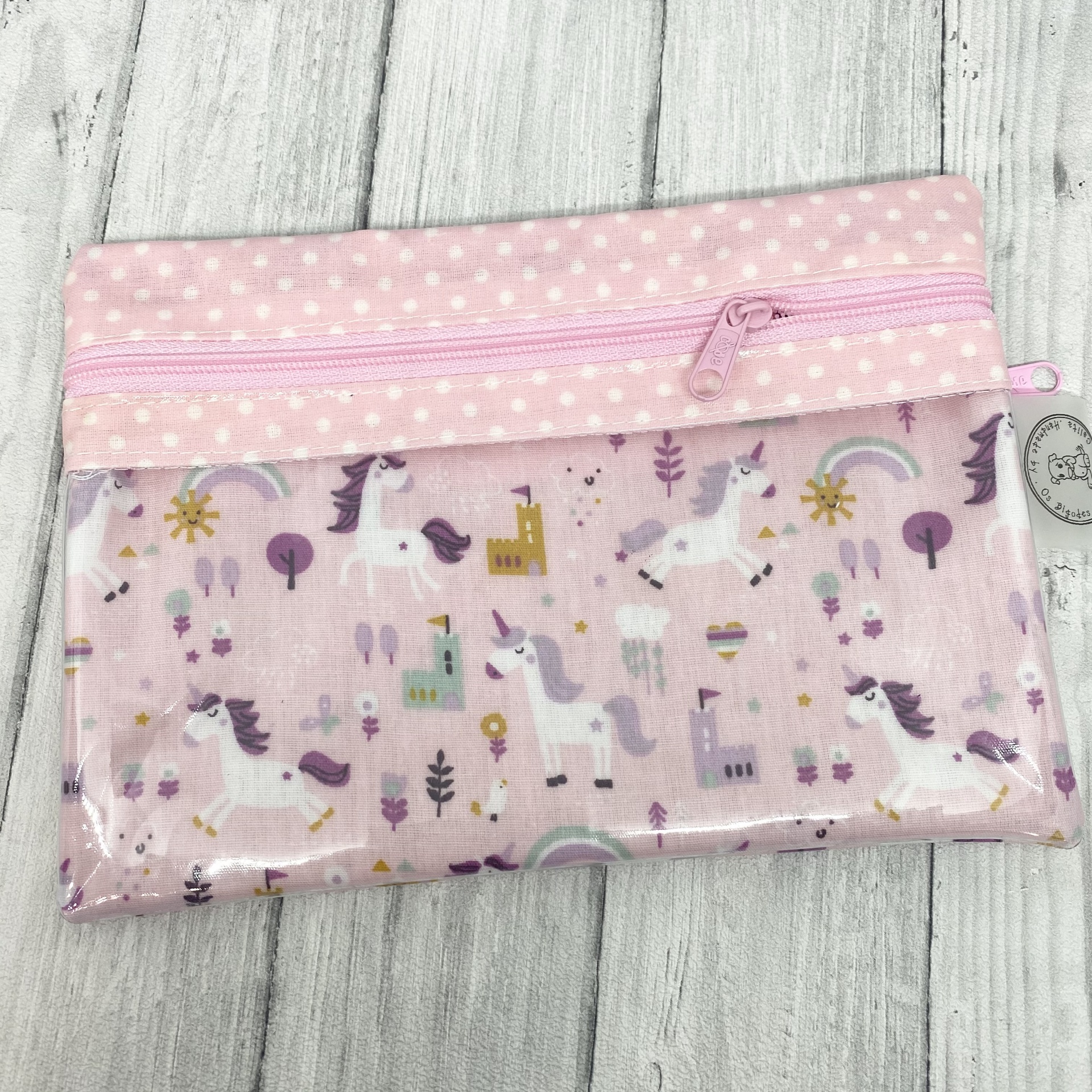 Bolsa Unicórnios Rosa