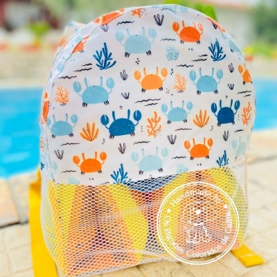 Mochila de Praia Caranguejos
