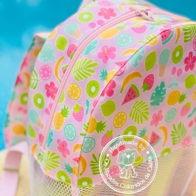 Mochila de Praia Frutas de Verão