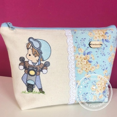 Necessaire Menino de Moto