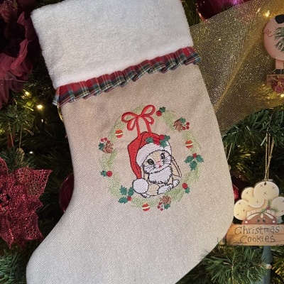 Bota de Natal Coelhinho