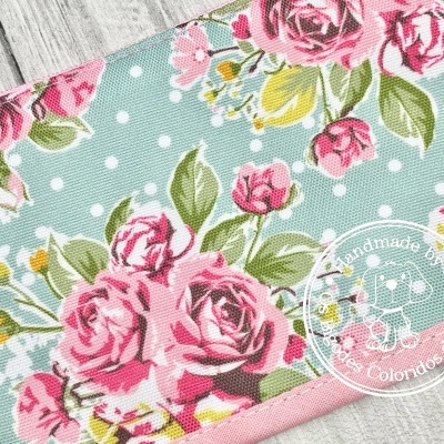 Estojo Meia-Lua BlueSky Flowers