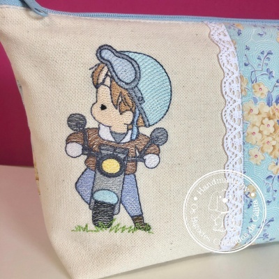 Necessaire Menino de Moto