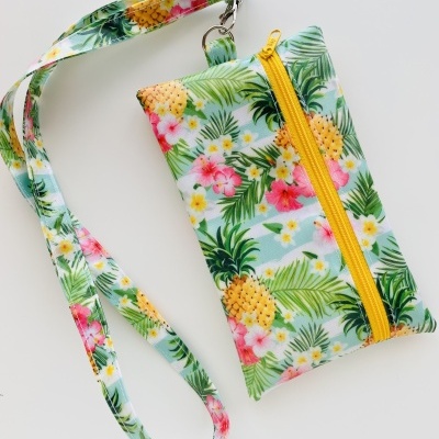 Bolsa Telemóvel Ananases Tropicais