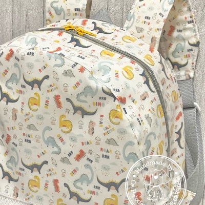 Mochila de Praia Dinossauros Pequenos