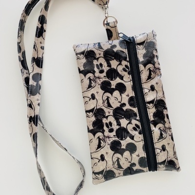 Bolsa Telemóvel Dark Mickey