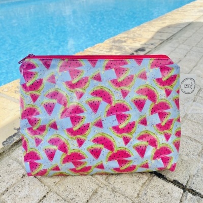 Necessaire Plastificada Pequena Melancias Geladas