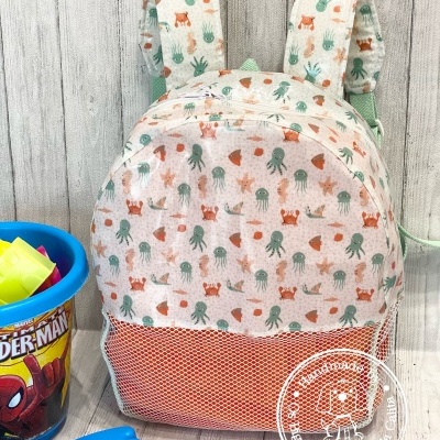 Mochila de Praia Animais do Mar