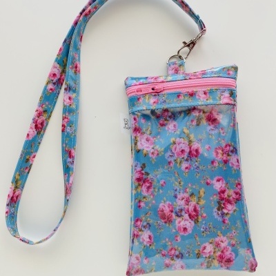 Bolsa Telemóvel Blue Roses