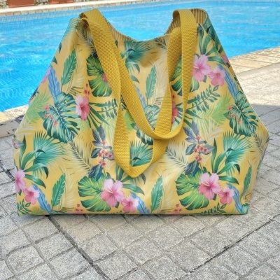 Saco de Praia Yellow Summer