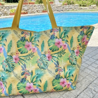 Saco de Praia Yellow Summer
