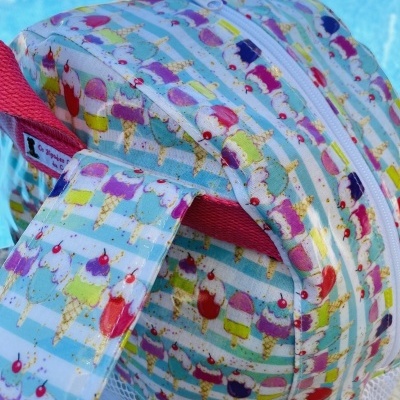 Mochila de Praia Gelados às Riscas