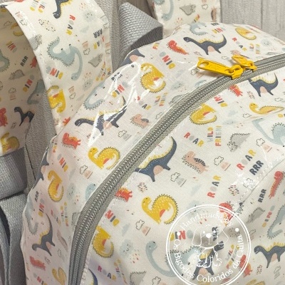 Mochila de Praia Dinossauros Pequenos