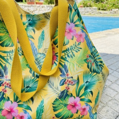 Saco de Praia Yellow Summer