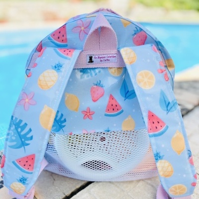 Mochila de Praia Frutas Tropicais