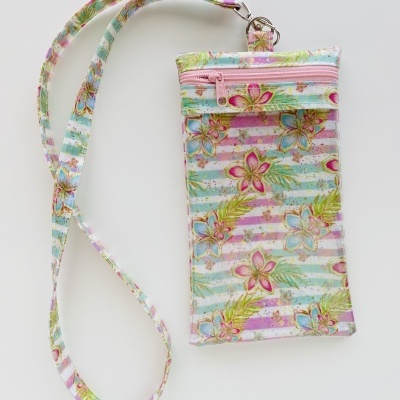 Bolsa Telemóvel Hibiscos